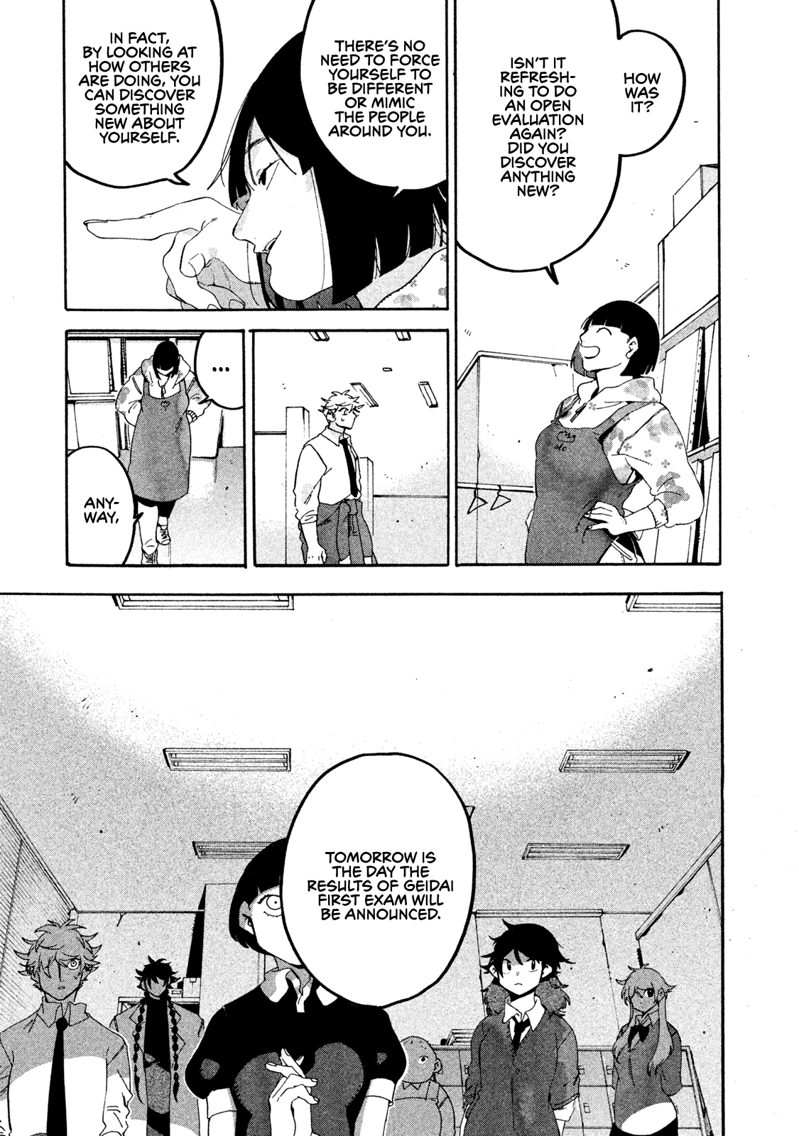 Blue Period. Chapter 17 page 34 - Chapter 17: Such A Freak