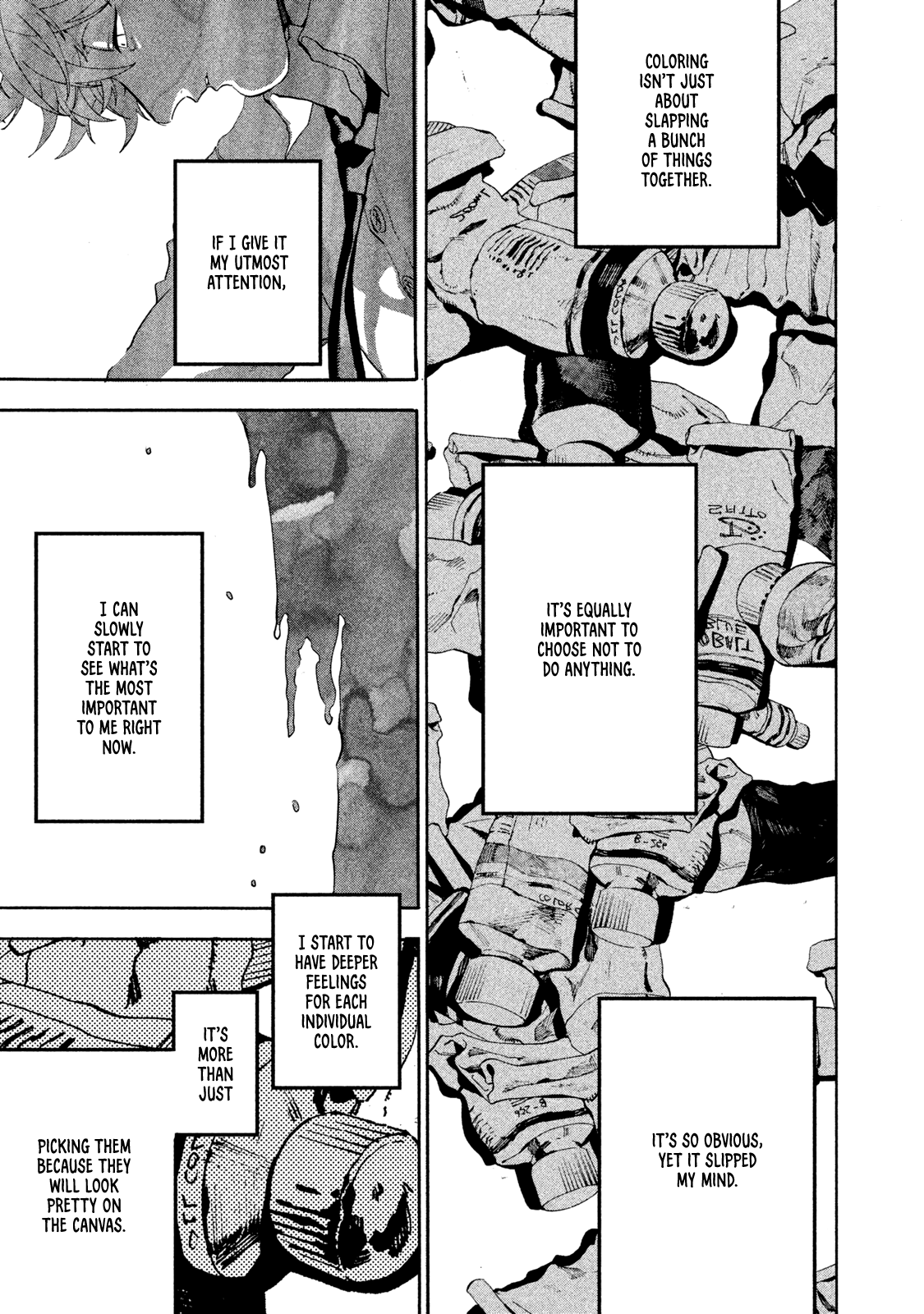 Blue Period. Chapter 18 page 25 - Chapter 18: Wandering Knife
