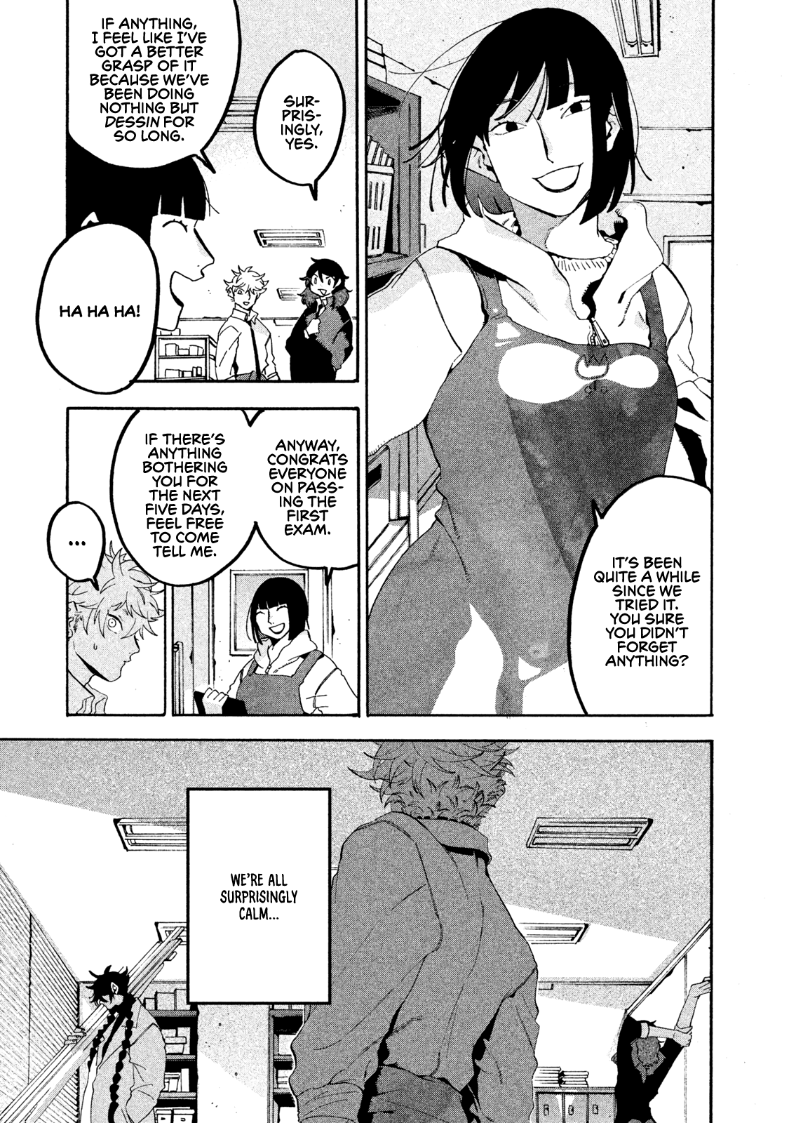 Blue Period. Chapter 18 page 5 - Chapter 18: Wandering Knife