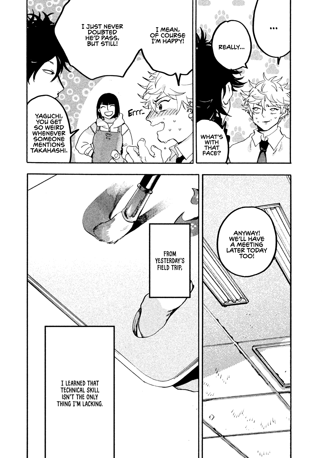 Blue Period. Chapter 18 page 7 - Chapter 18: Wandering Knife