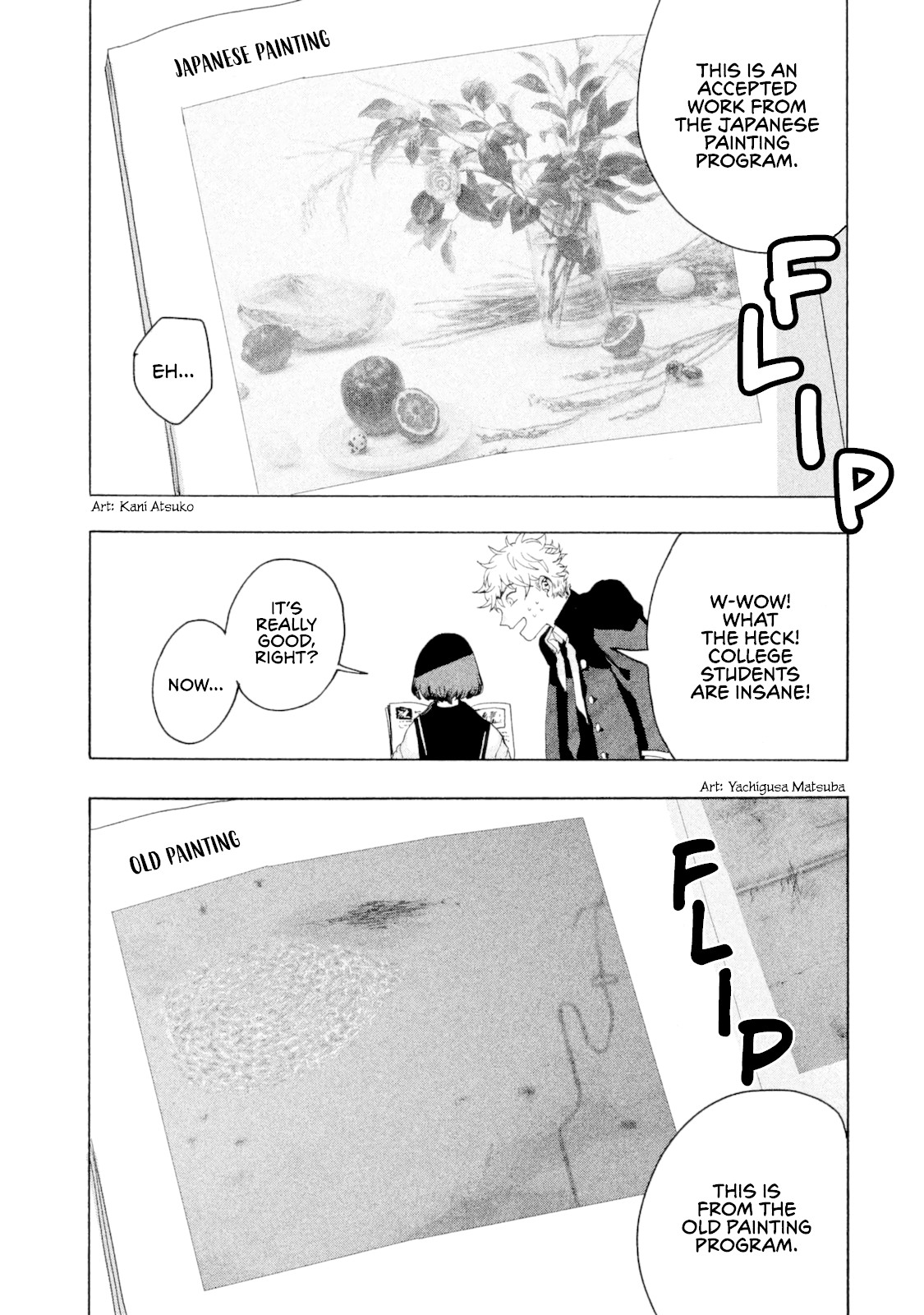 Blue Period. Chapter 2 page 12 - Chapter 2: Efficient Use of Time