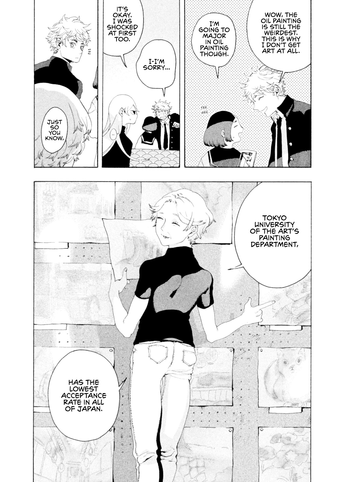 Blue Period. Chapter 2 page 14 - Chapter 2: Efficient Use of Time
