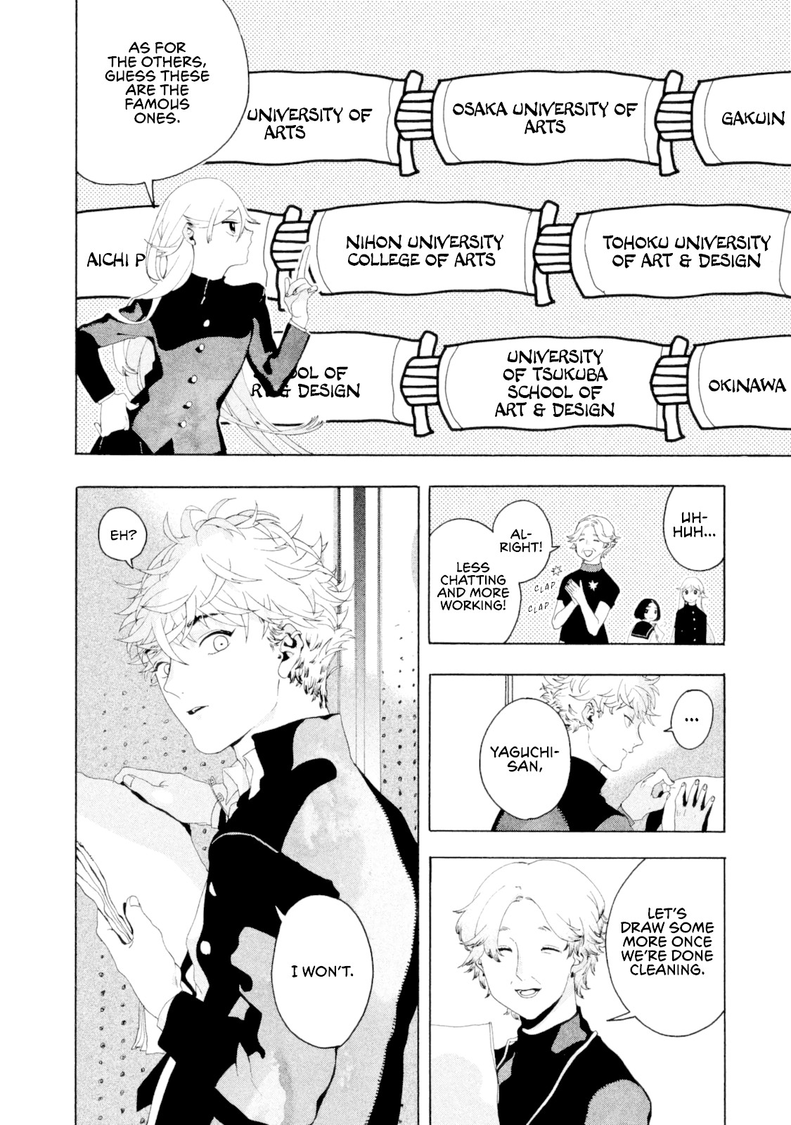 Blue Period. Chapter 2 page 18 - Chapter 2: Efficient Use of Time
