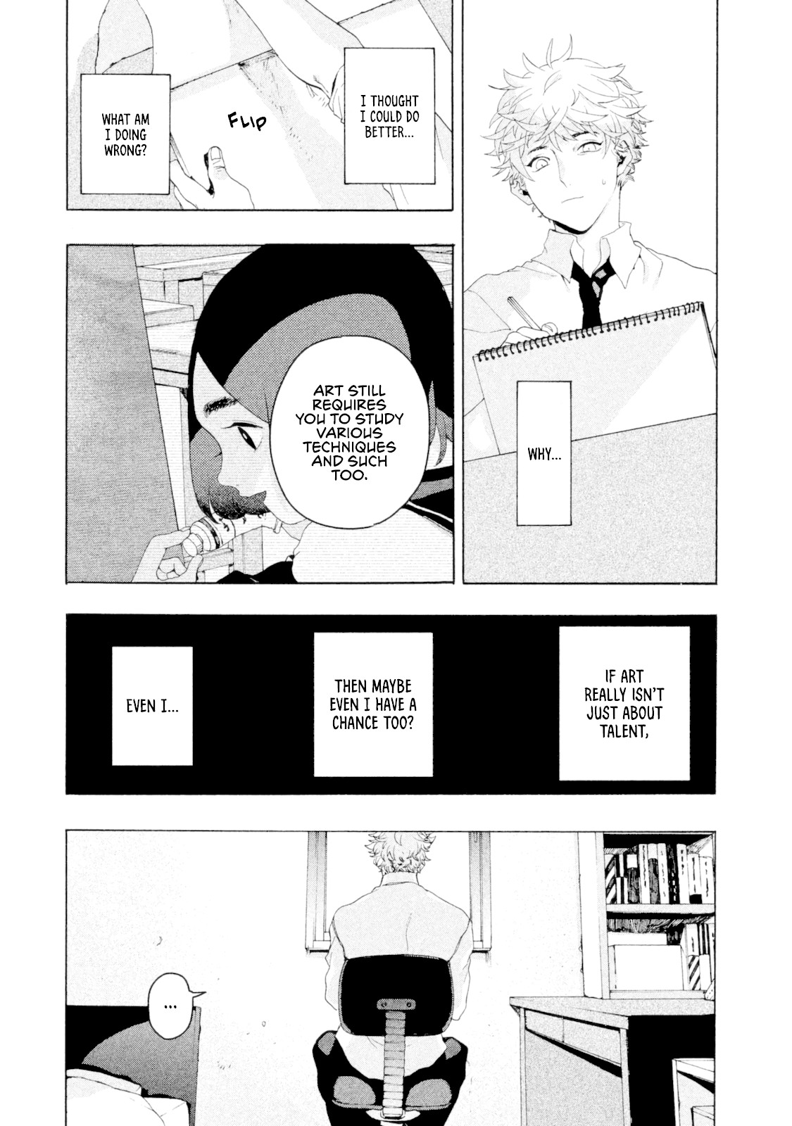 Blue Period. Chapter 2 page 34 - Chapter 2: Efficient Use of Time