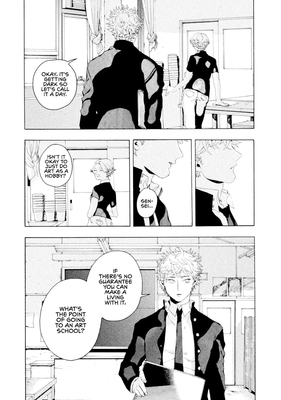 Blue Period. Chapter 2 page 40 - Chapter 2: Efficient Use of Time