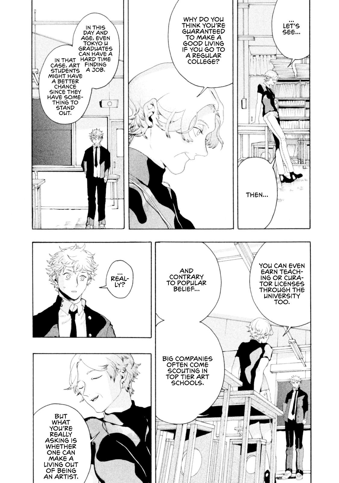 Blue Period. Chapter 2 page 41 - Chapter 2: Efficient Use of Time