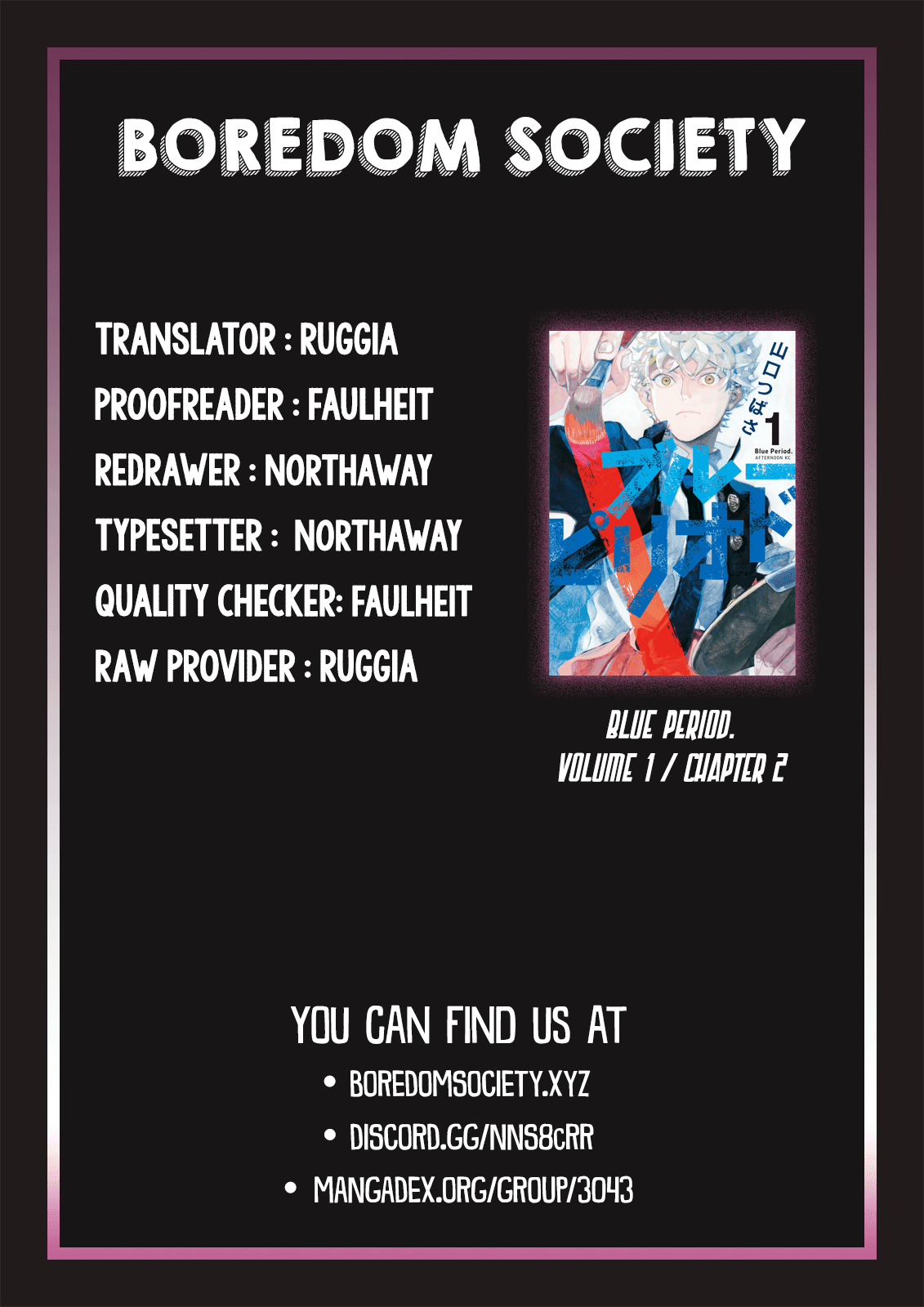 Blue Period. Chapter 2 page 50 - Chapter 2: Efficient Use of Time