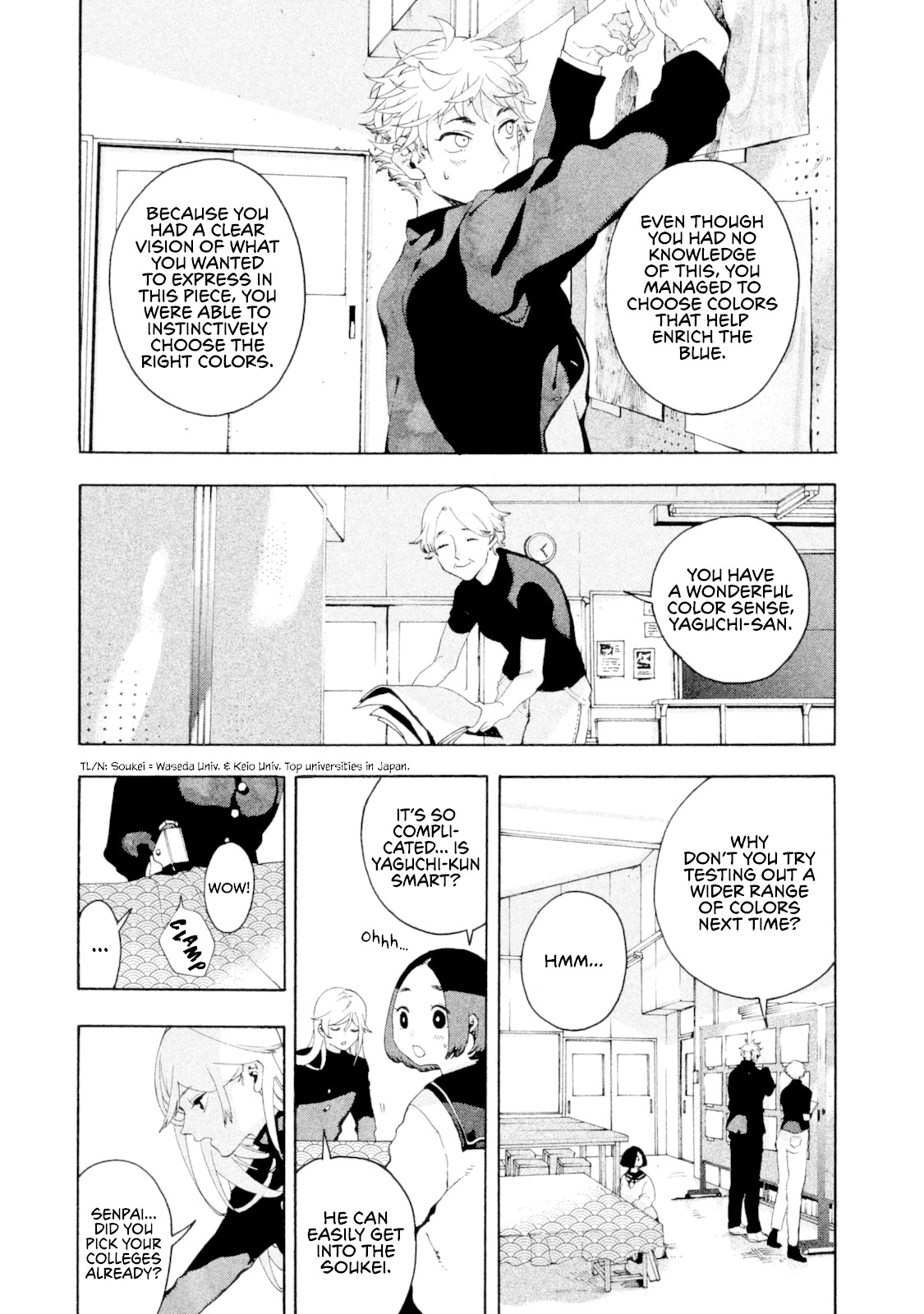 Blue Period. Chapter 2 page 9 - Chapter 2: Efficient Use of Time