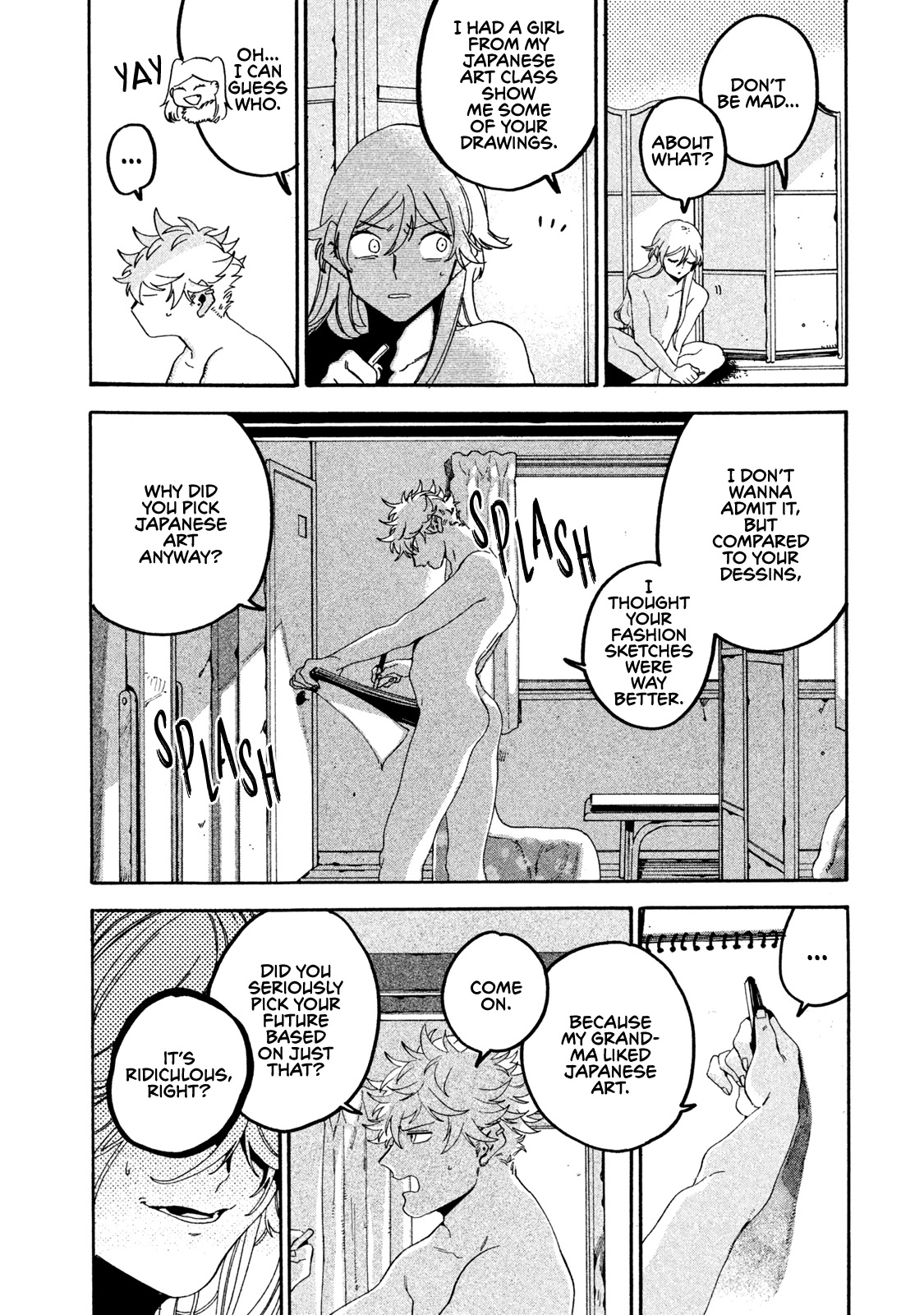Blue Period. Chapter 20 page 27 - Chapter 20: Our Color Blue