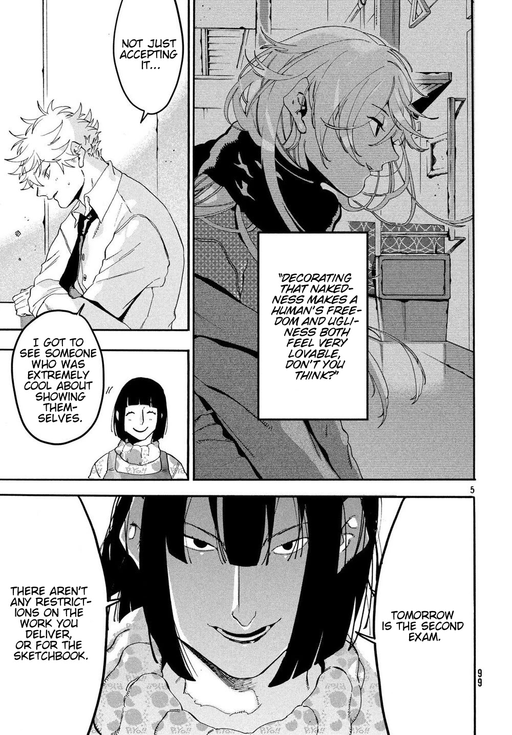 Blue Period. Chapter 21 page 6 - Chapter 21: An Unexpected Enemy