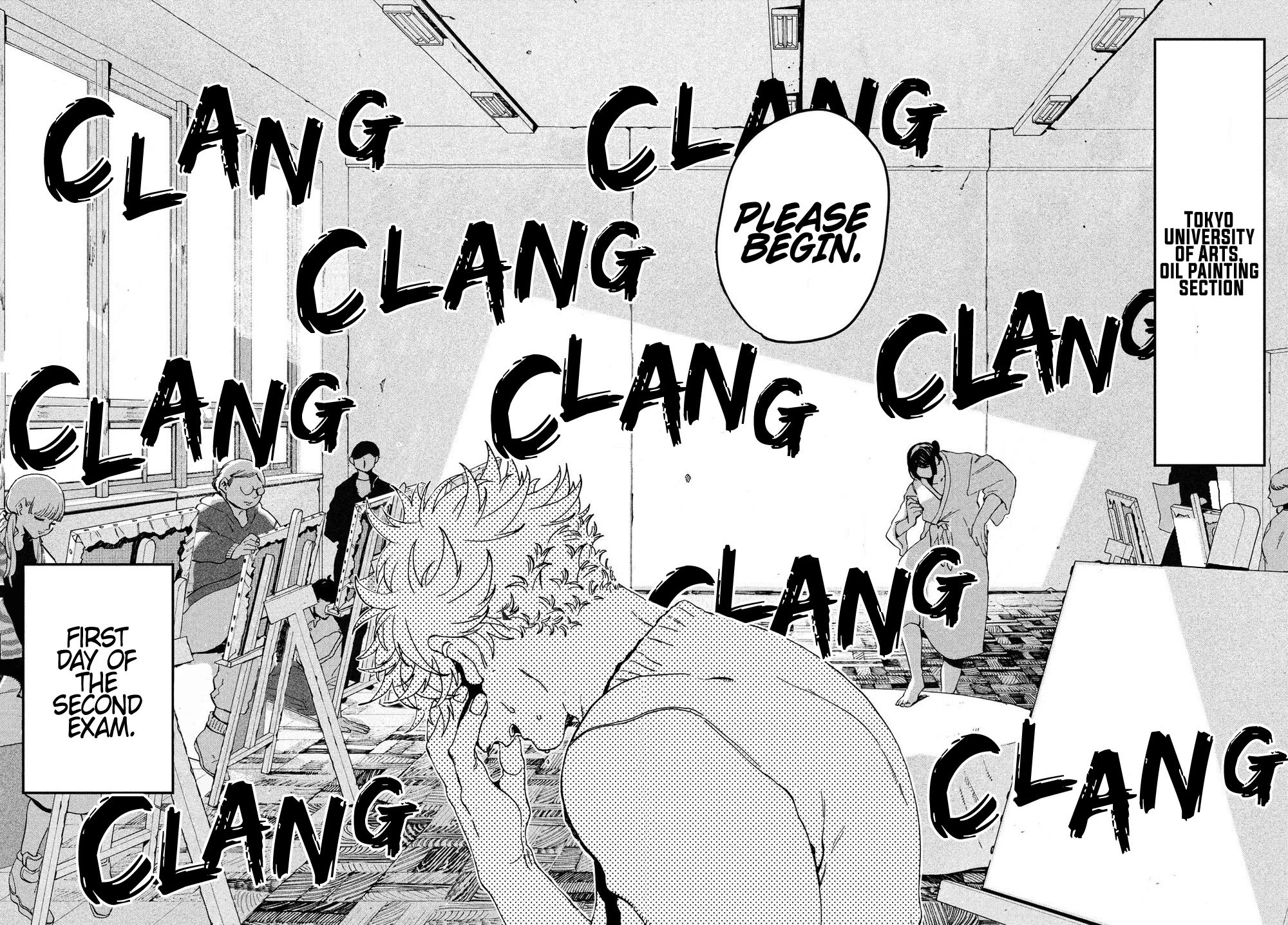 Blue Period. Chapter 22 page 13 - Chapter 22: The Second Exam Begins