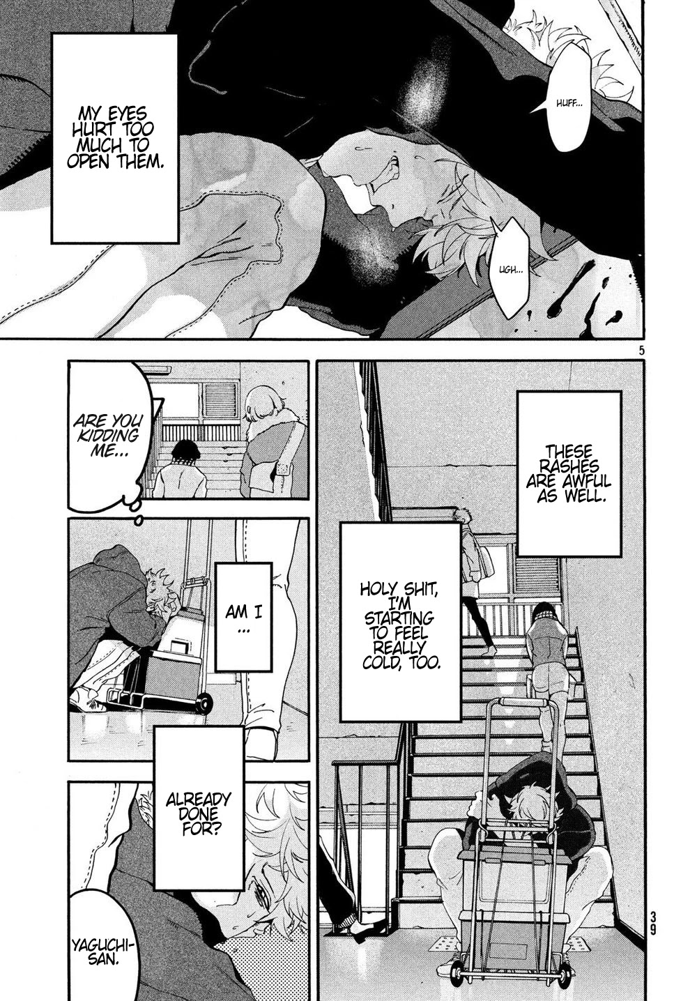 Blue Period. Chapter 22 page 4 - Chapter 22: The Second Exam Begins