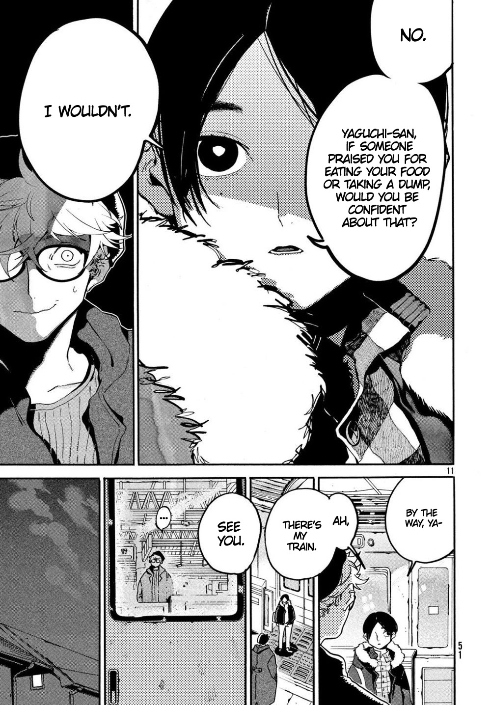 Blue Period. Chapter 24 page 11 - Chapter 24: When I Started to be Dyed in Color