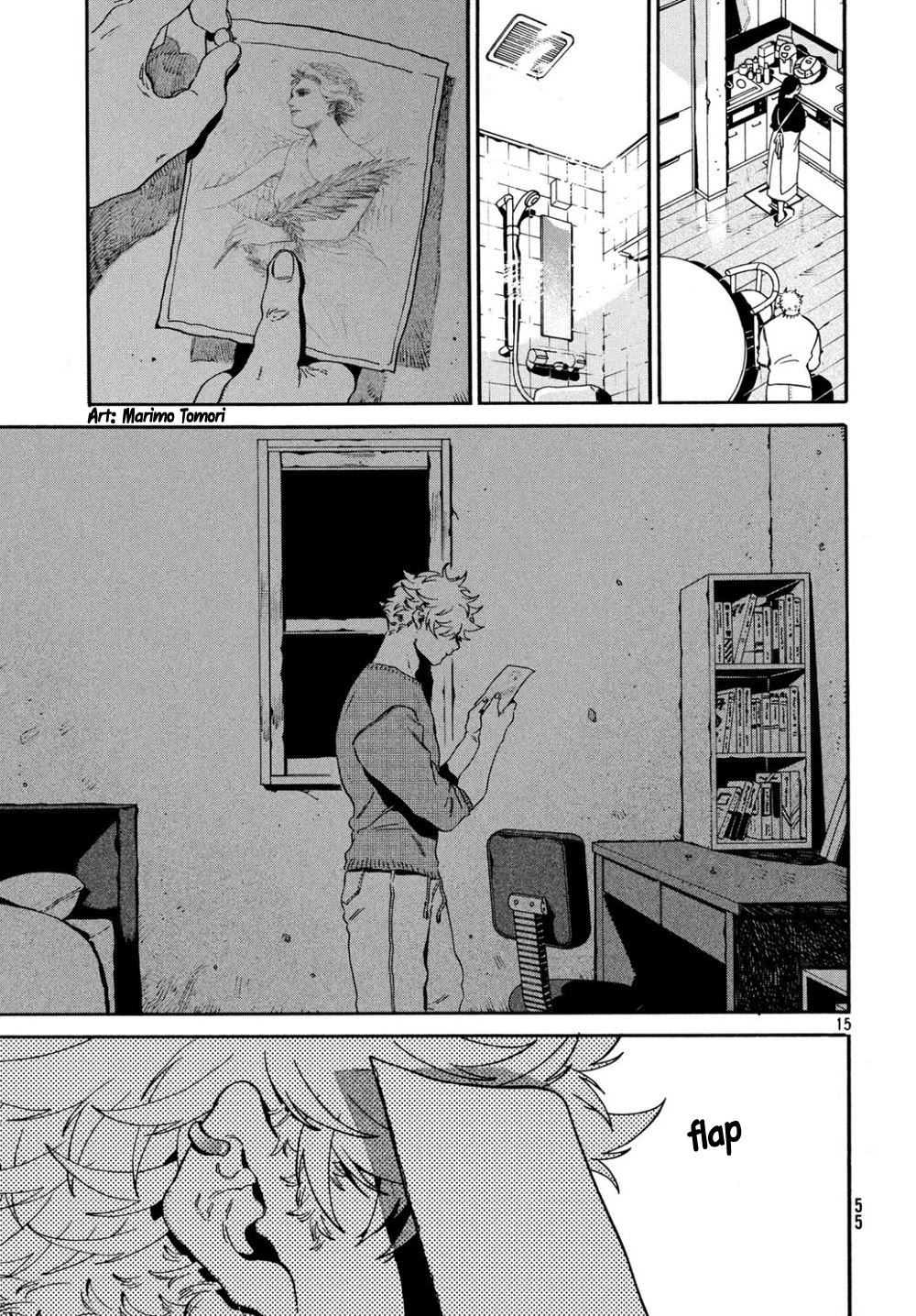Blue Period. Chapter 24 page 15 - Chapter 24: When I Started to be Dyed in Color