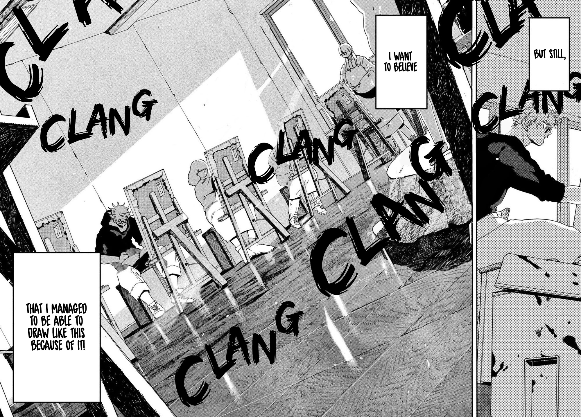 Blue Period. Chapter 24 page 24 - Chapter 24: When I Started to be Dyed in Color