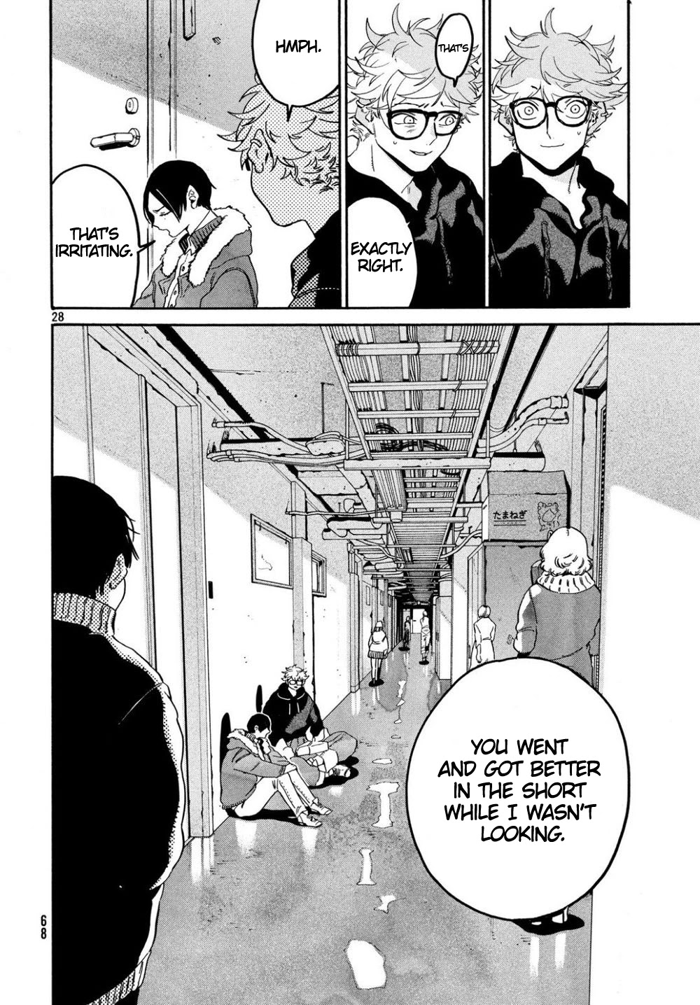 Blue Period. Chapter 24 page 27 - Chapter 24: When I Started to be Dyed in Color