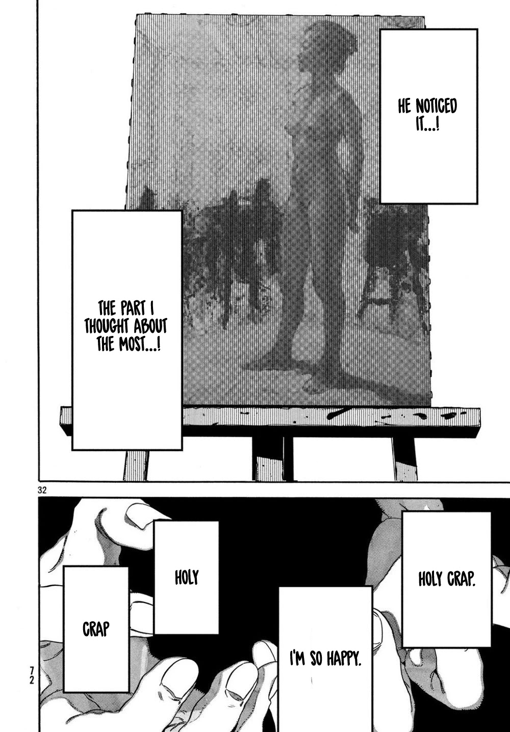 Blue Period. Chapter 24 page 31 - Chapter 24: When I Started to be Dyed in Color
