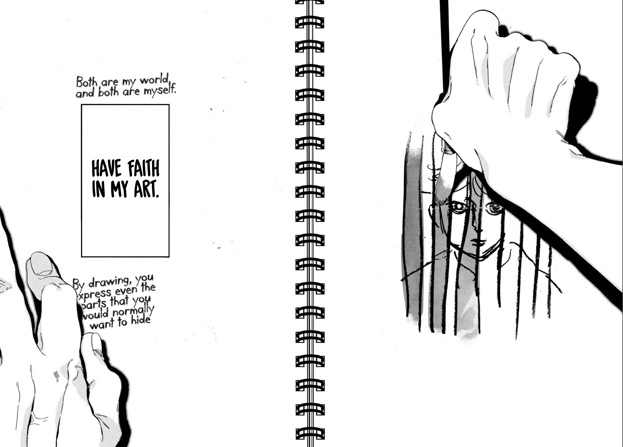Blue Period. Chapter 24 page 39 - Chapter 24: When I Started to be Dyed in Color