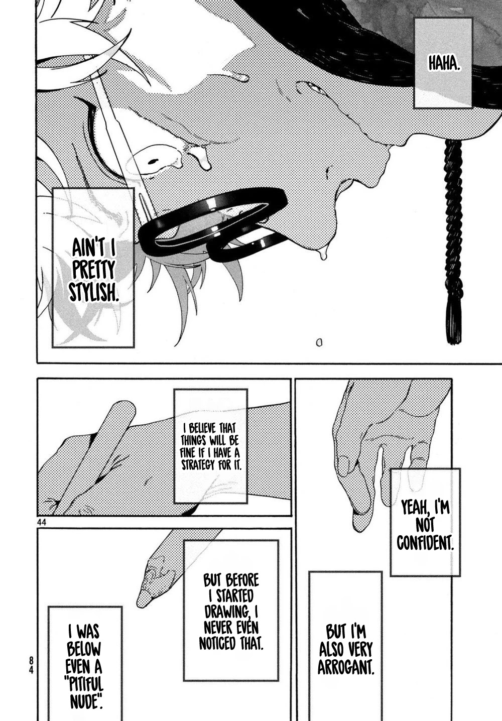 Blue Period. Chapter 24 page 40 - Chapter 24: When I Started to be Dyed in Color