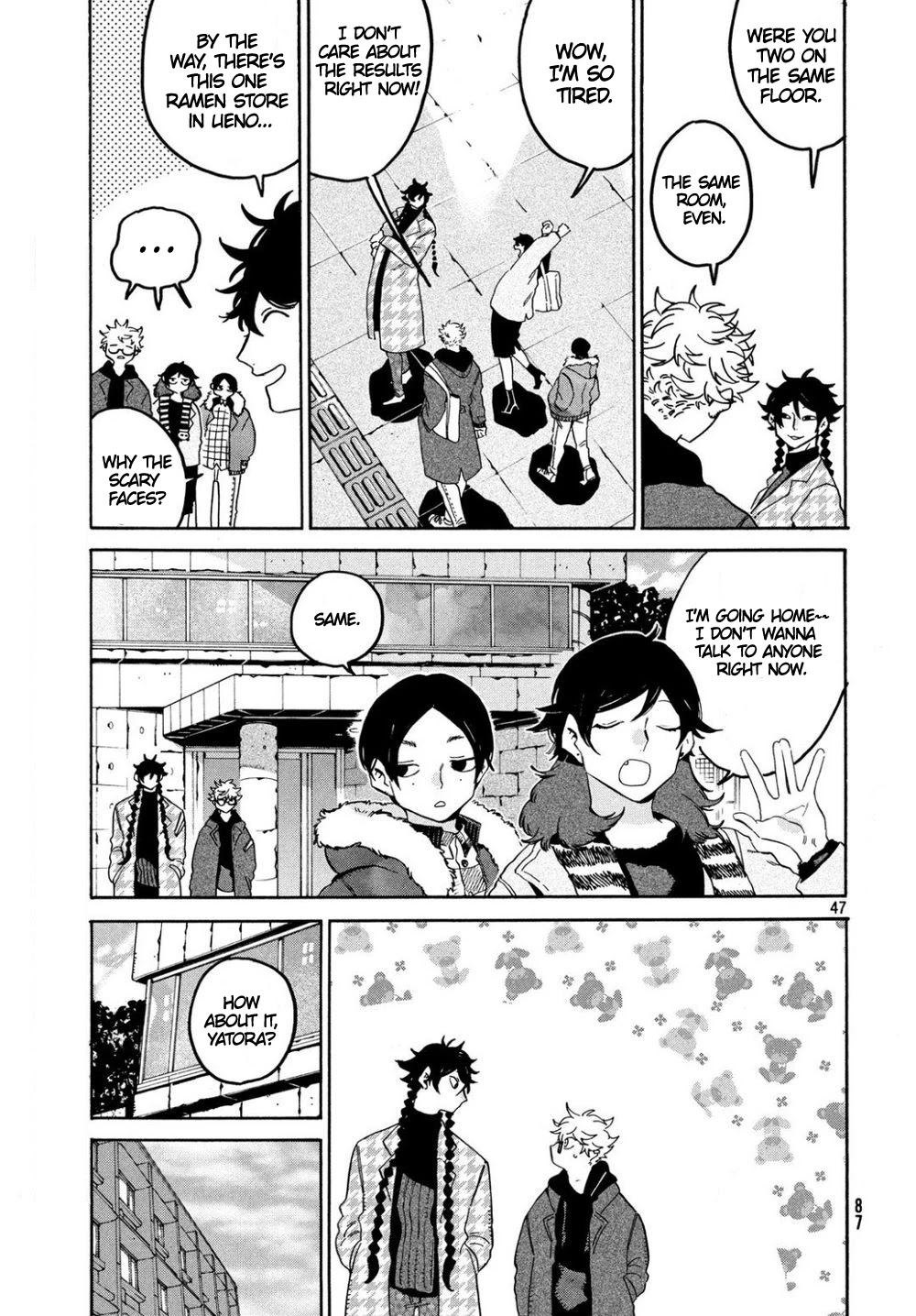 Blue Period. Chapter 24 page 43 - Chapter 24: When I Started to be Dyed in Color