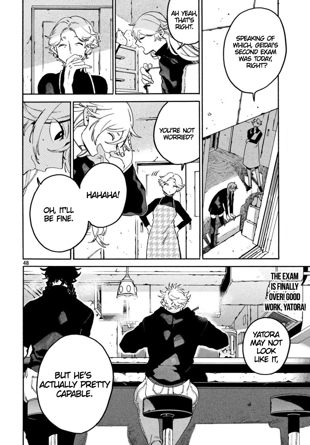 Blue Period. Chapter 24 page 44 - Chapter 24: When I Started to be Dyed in Color