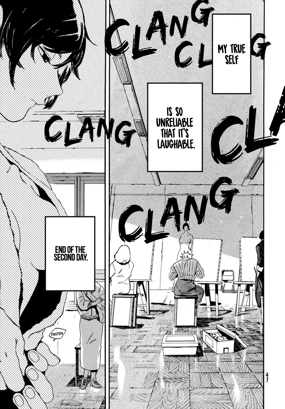 Blue Period. Chapter 24 page 7 - Chapter 24: When I Started to be Dyed in Color
