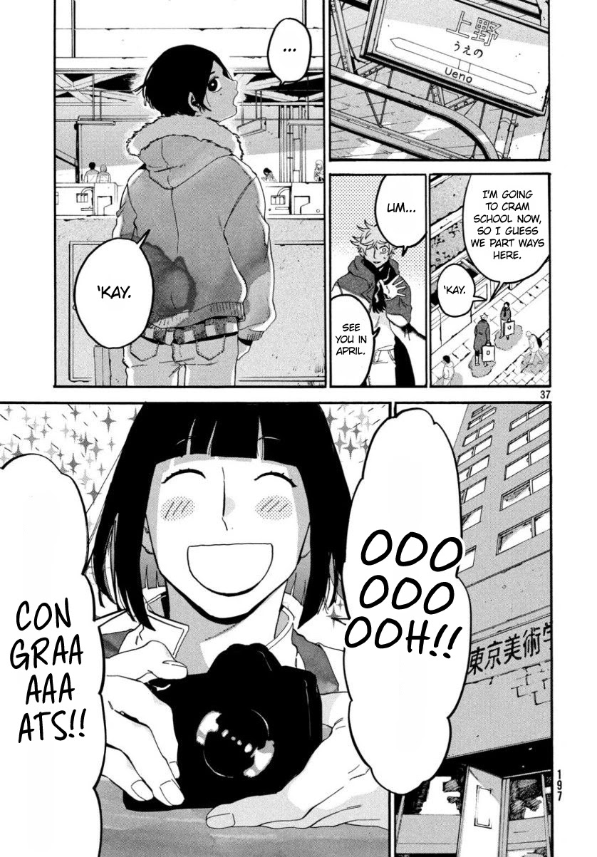 Blue Period. Chapter 25 page 36 - Chapter 25: No Regrets