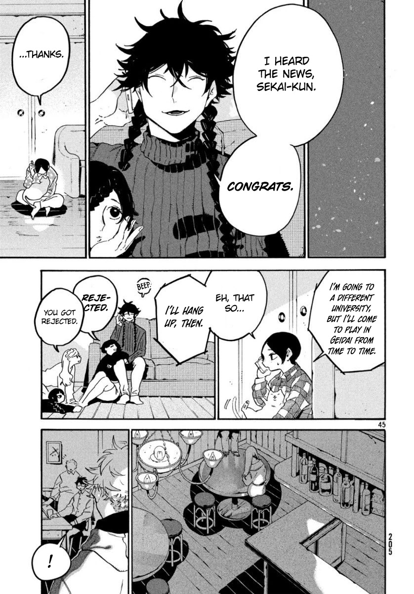 Blue Period. Chapter 25 page 44 - Chapter 25: No Regrets