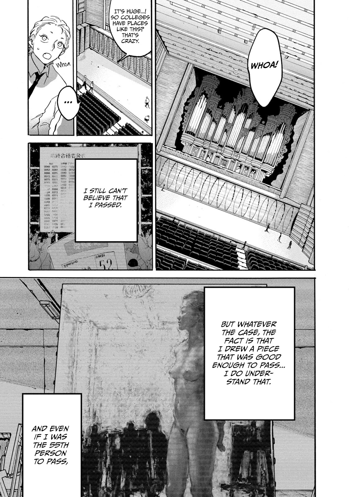 Blue Period. Chapter 26 page 12 - Chapter 26: Geidai Life Day One