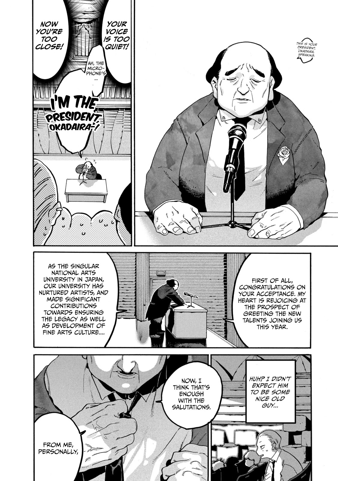 Blue Period. Chapter 26 page 15 - Chapter 26: Geidai Life Day One