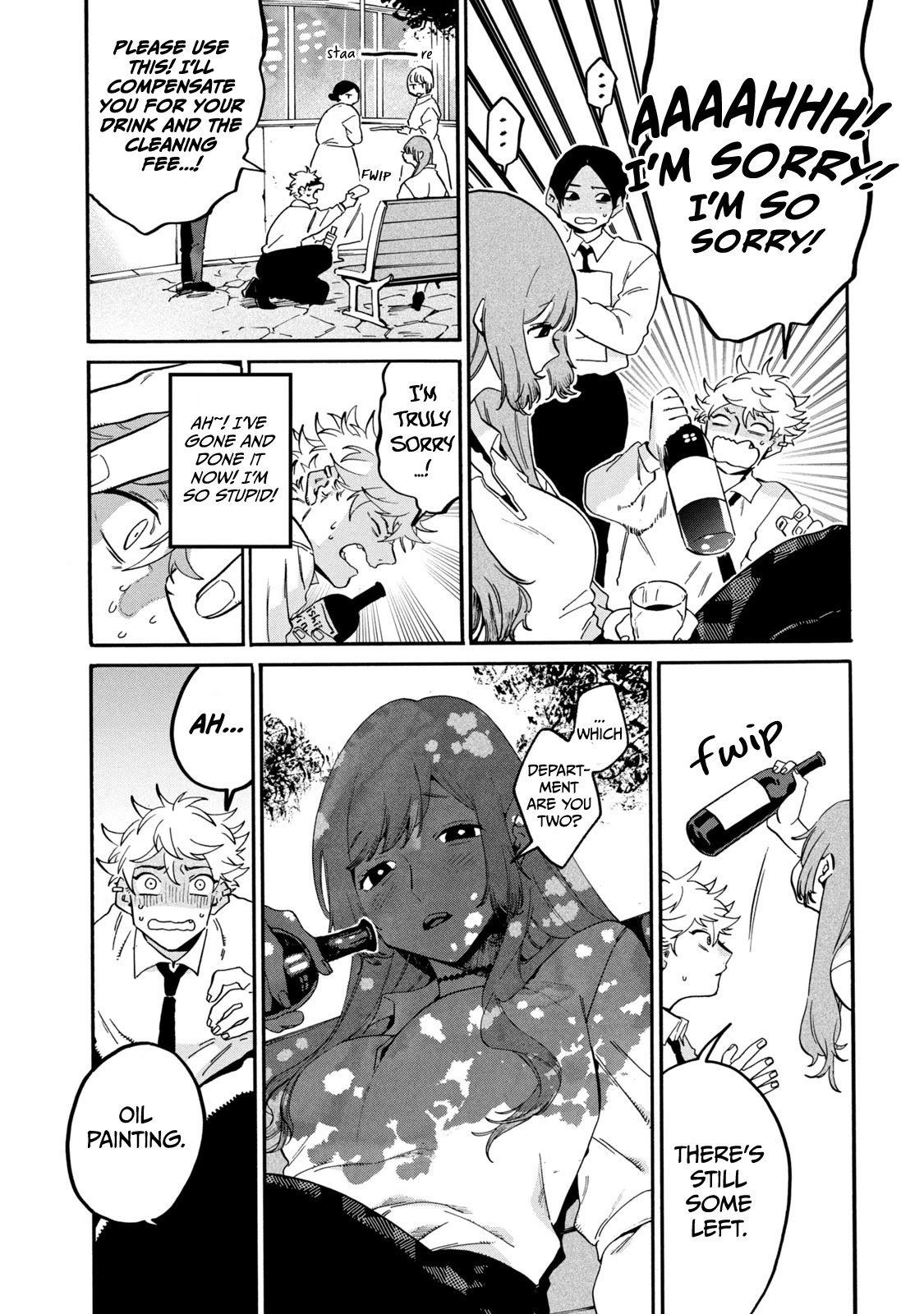 Blue Period. Chapter 26 page 21 - Chapter 26: Geidai Life Day One