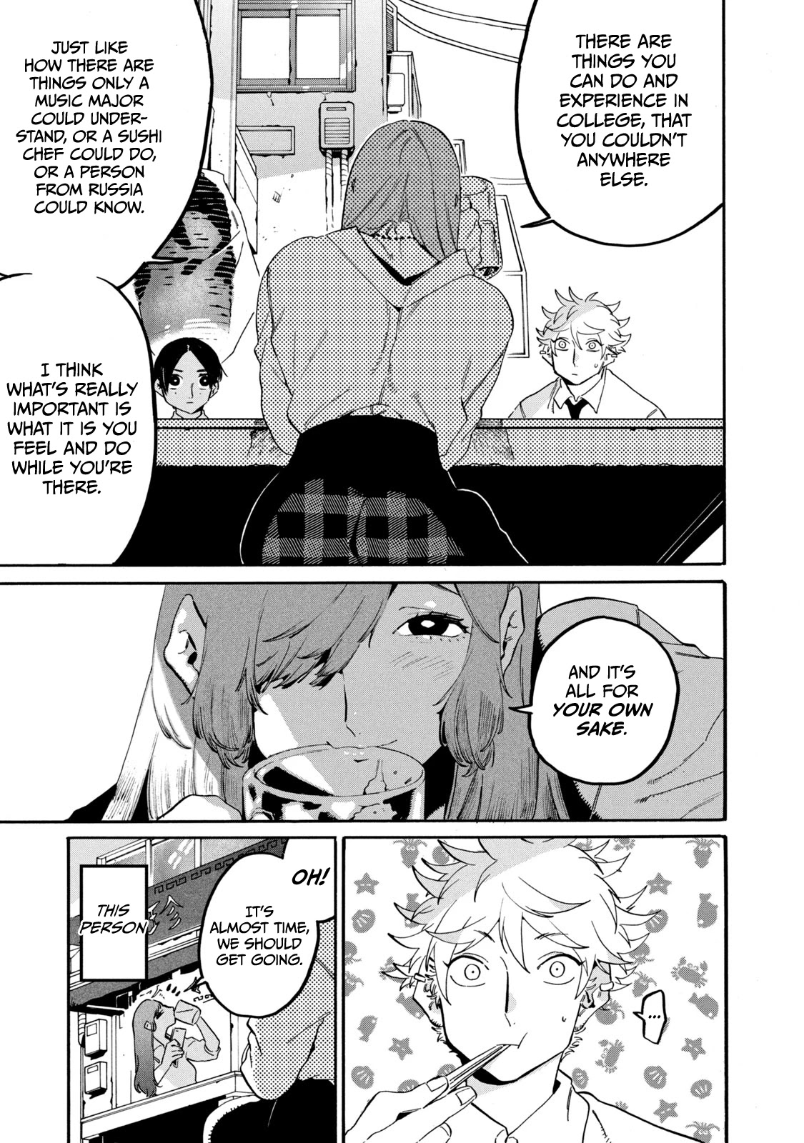 Blue Period. Chapter 26 page 28 - Chapter 26: Geidai Life Day One
