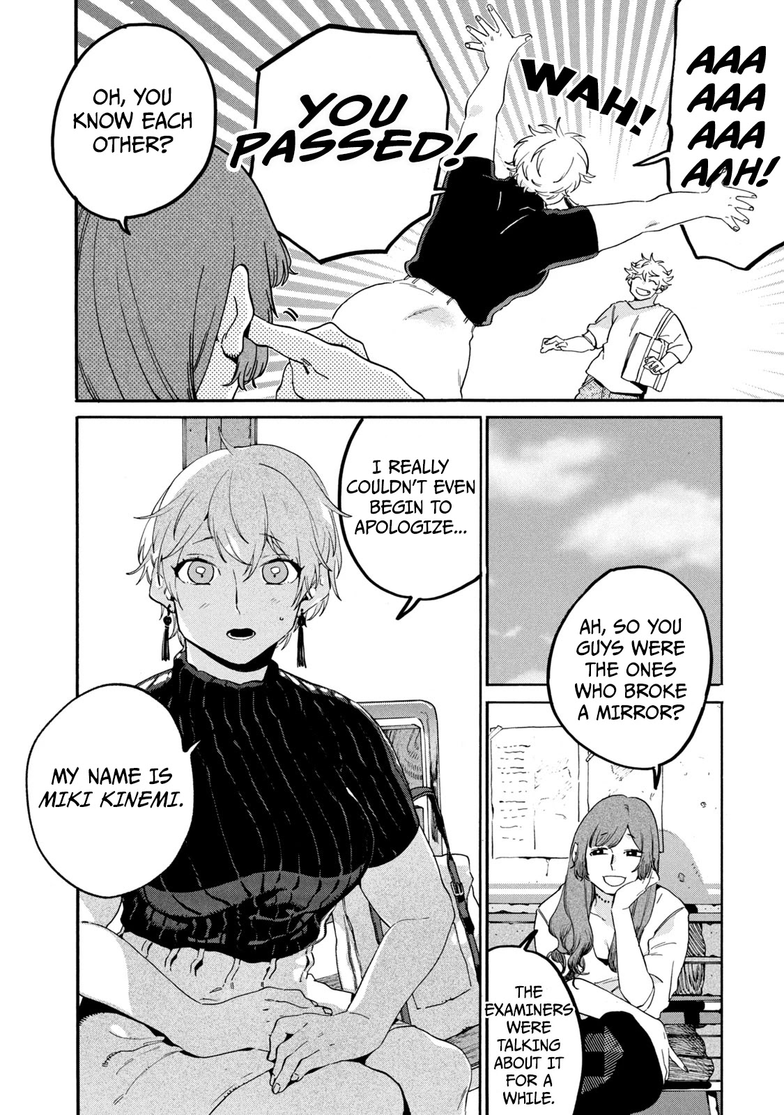 Blue Period. Chapter 27 page 14 - Chapter 27: Baptism