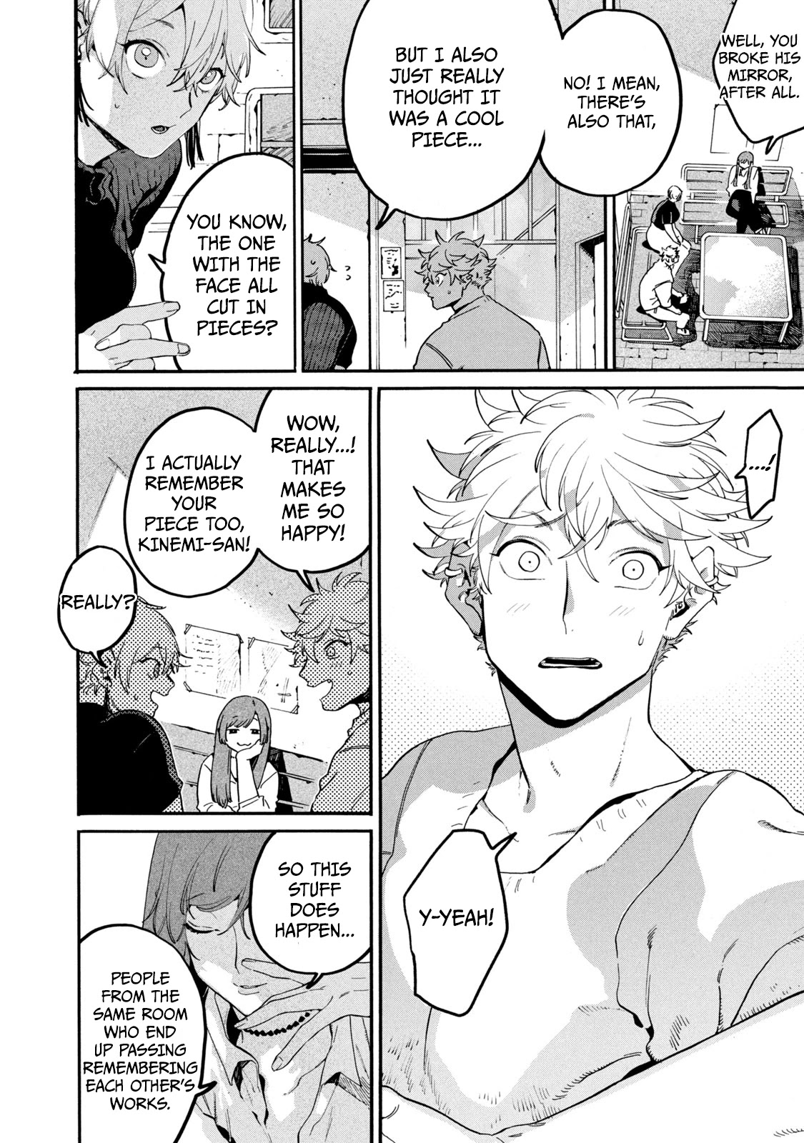 Blue Period. Chapter 27 page 16 - Chapter 27: Baptism