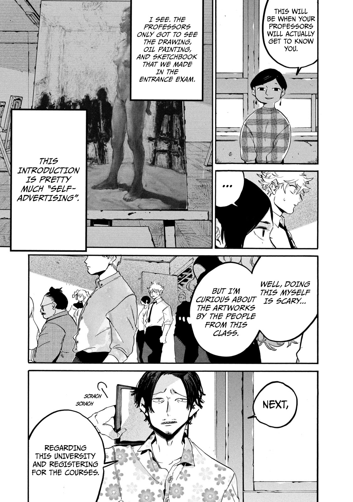 Blue Period. Chapter 27 page 3 - Chapter 27: Baptism