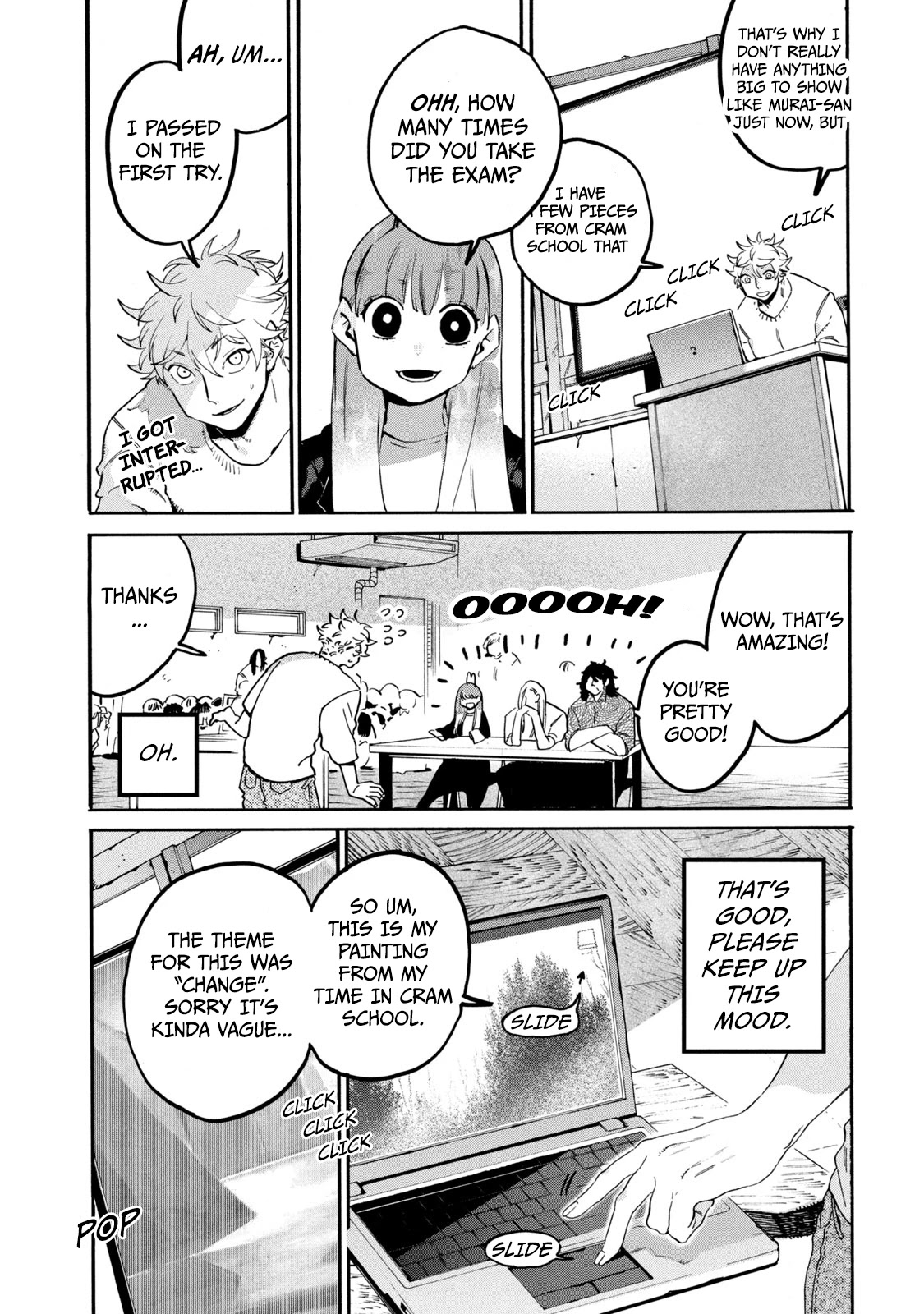 Blue Period. Chapter 27 page 35 - Chapter 27: Baptism
