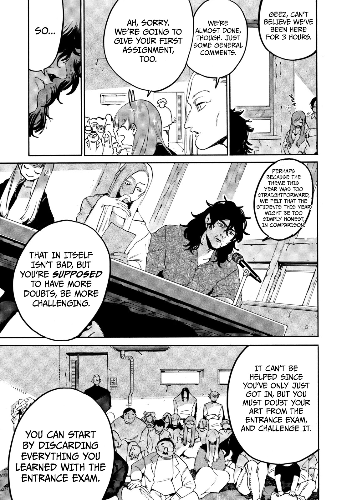 Blue Period. Chapter 27 page 40 - Chapter 27: Baptism