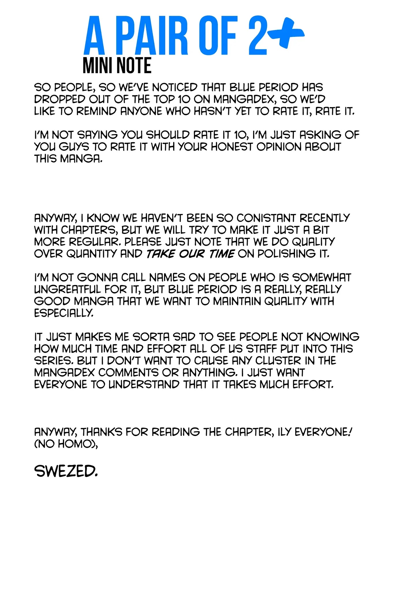 Blue Period. Chapter 27 page 47 - Chapter 27: Baptism