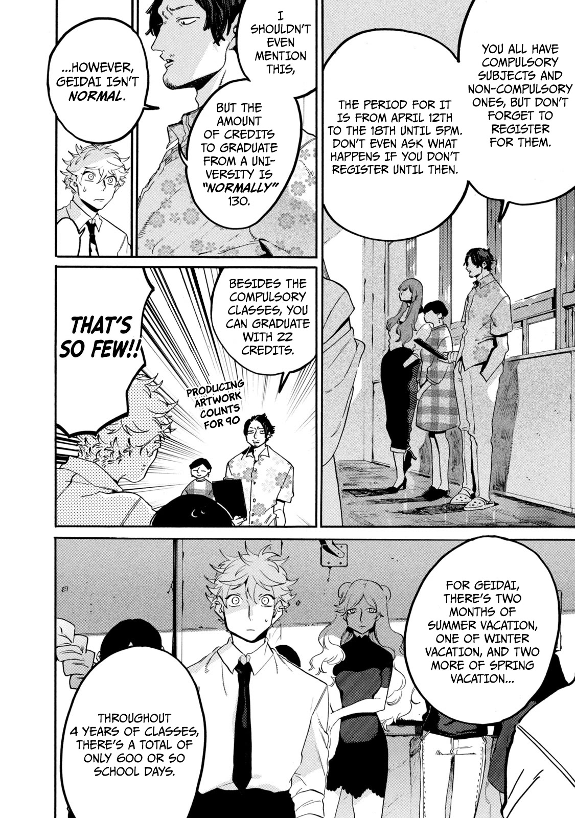 Blue Period. Chapter 27 page 6 - Chapter 27: Baptism