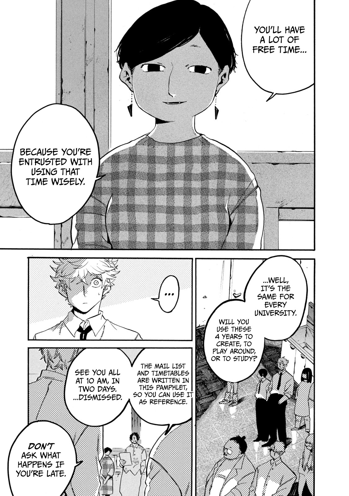 Blue Period. Chapter 27 page 7 - Chapter 27: Baptism
