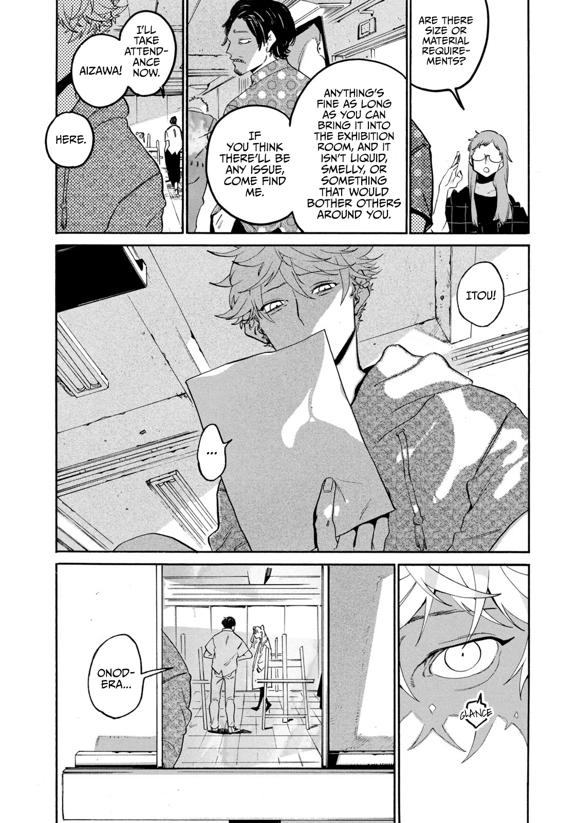 Blue Period. Chapter 28 page 10 - Chapter 28: Crash