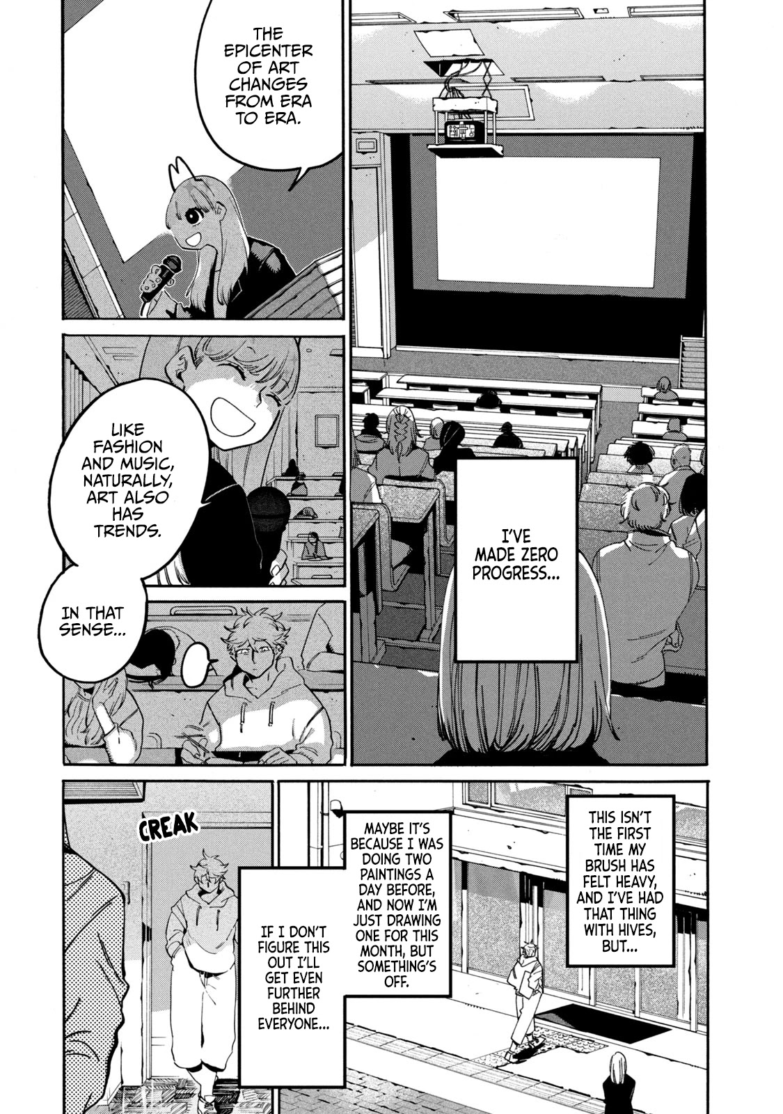 Blue Period. Chapter 28 page 15 - Chapter 28: Crash
