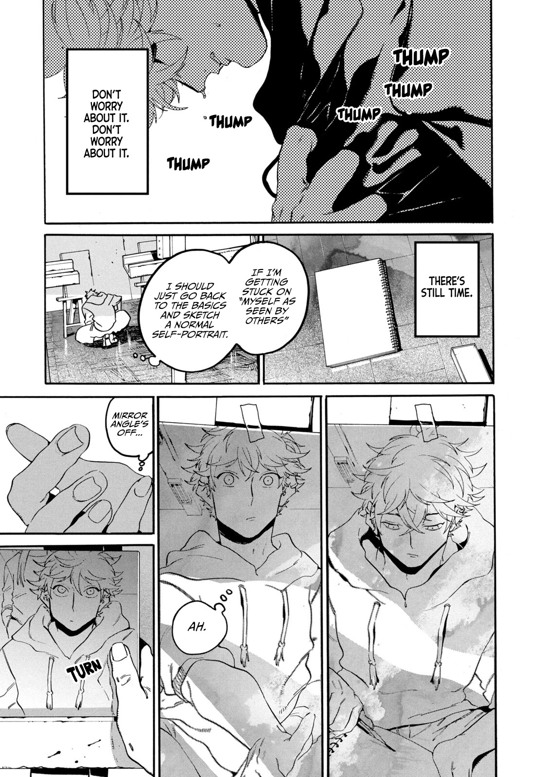 Blue Period. Chapter 28 page 17 - Chapter 28: Crash