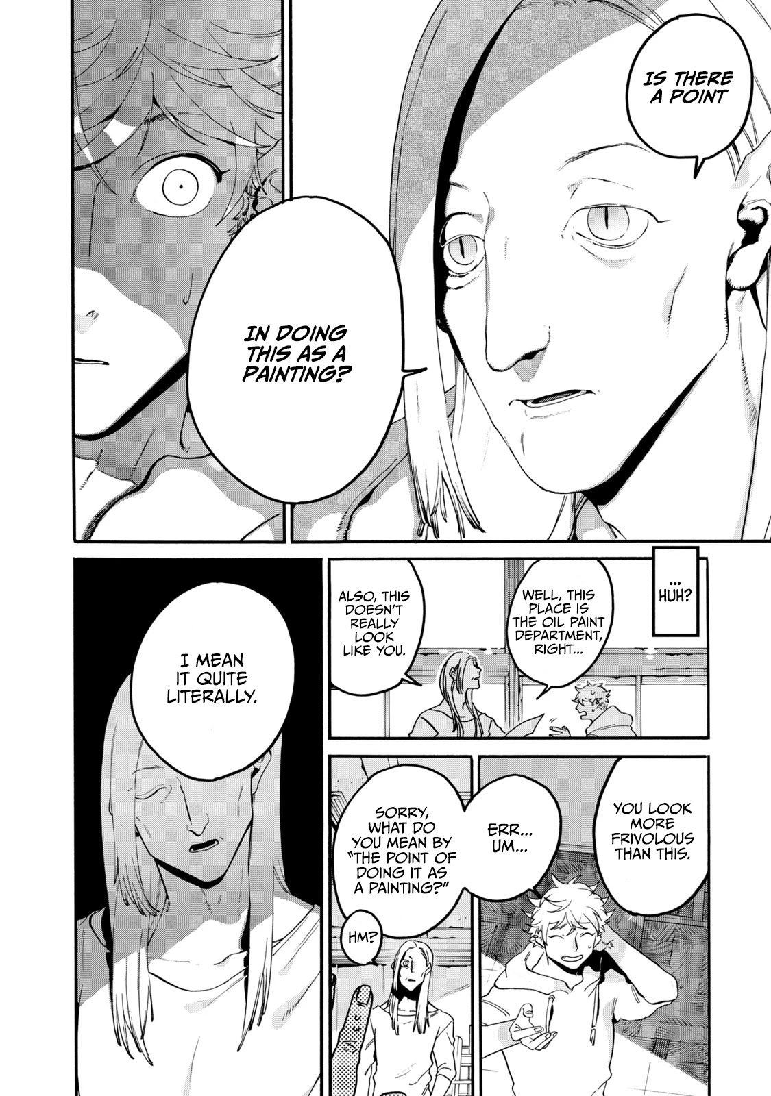 Blue Period. Chapter 28 page 20 - Chapter 28: Crash