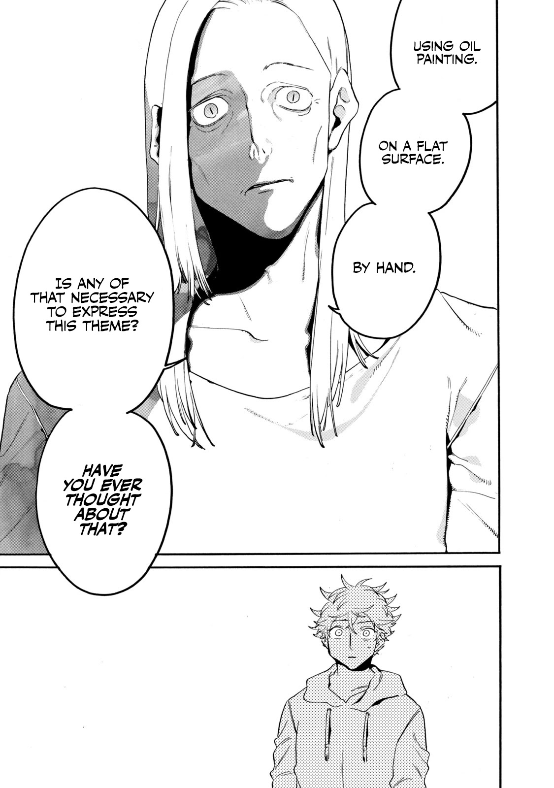 Blue Period. Chapter 28 page 21 - Chapter 28: Crash