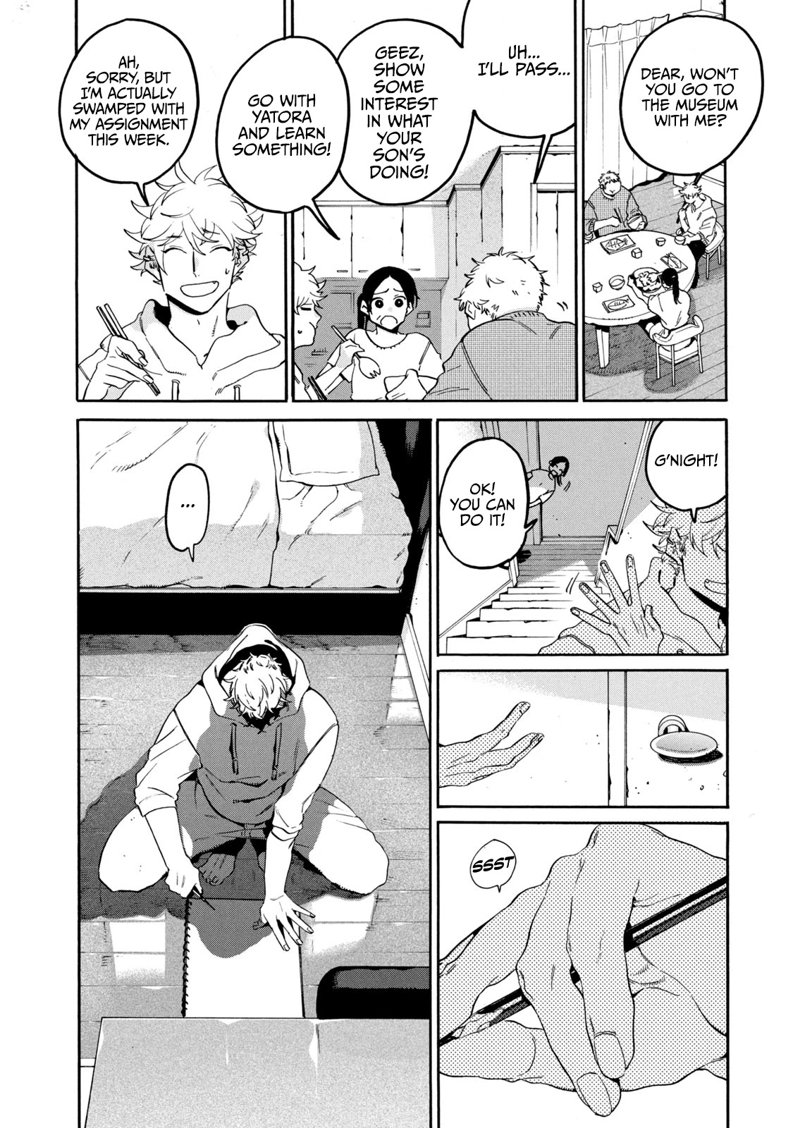 Blue Period. Chapter 28 page 24 - Chapter 28: Crash