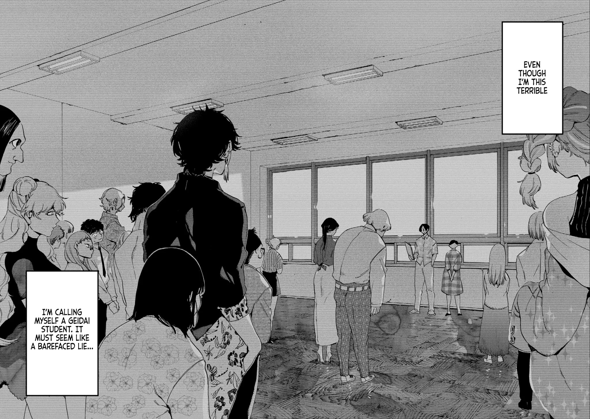 Blue Period. Chapter 28 page 34 - Chapter 28: Crash