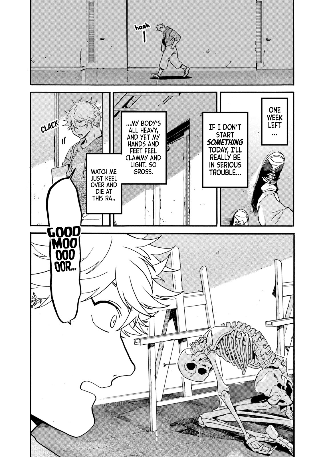 Blue Period. Chapter 28 page 39 - Chapter 28: Crash