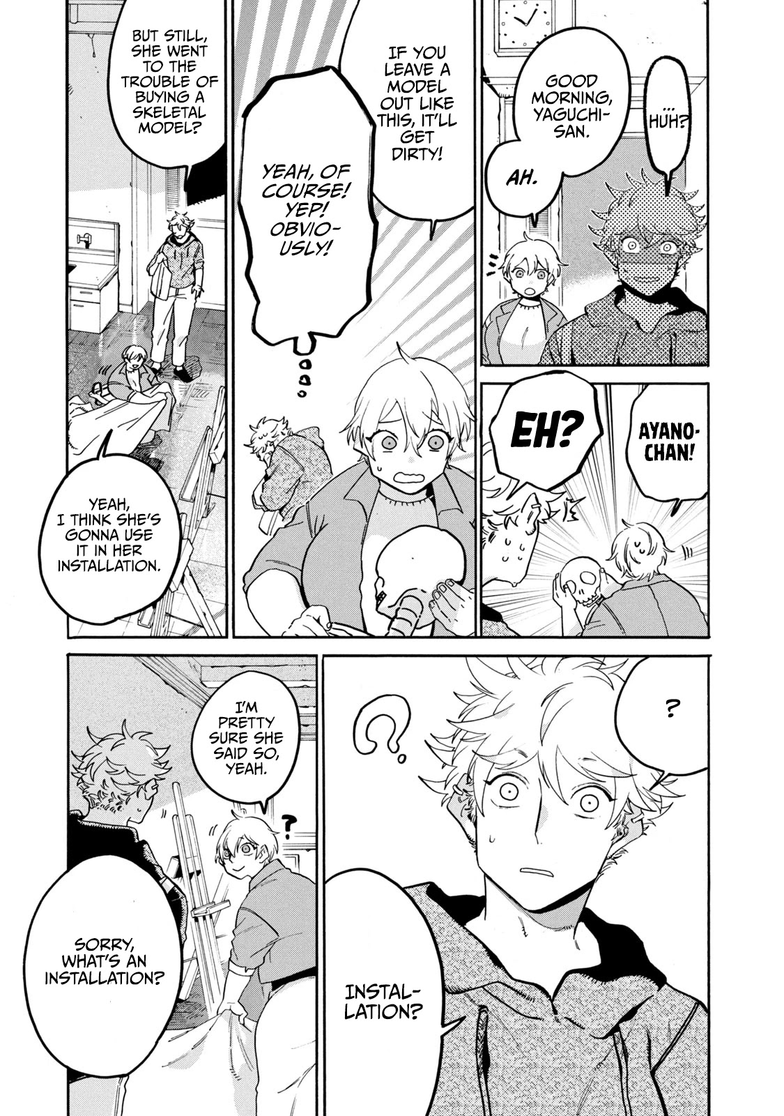 Blue Period. Chapter 28 page 40 - Chapter 28: Crash
