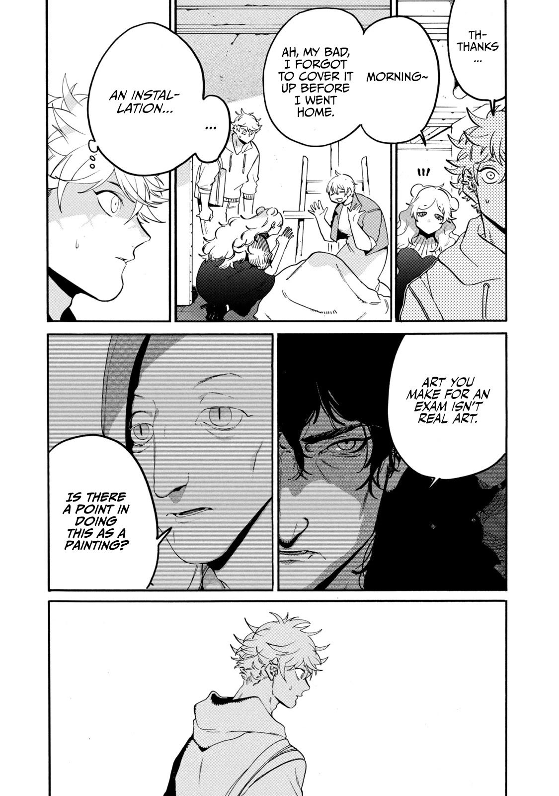 Blue Period. Chapter 28 page 42 - Chapter 28: Crash